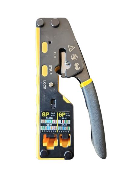 Modular Plug Crimper Pliers