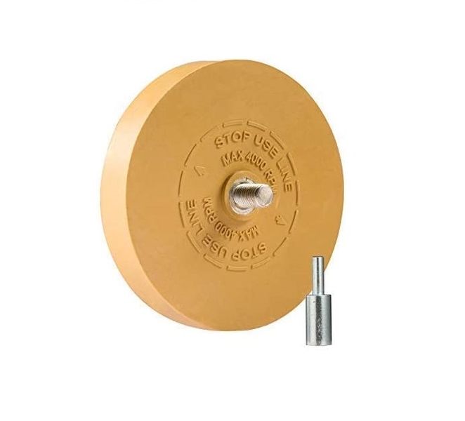 Rubber Eraser Wheel, Sticker, Adhesive, Decal, Vinyl Removal Tool