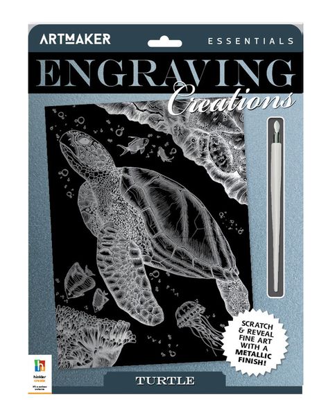 Art Maker Essentials Engraving Creations: Sea Turtle