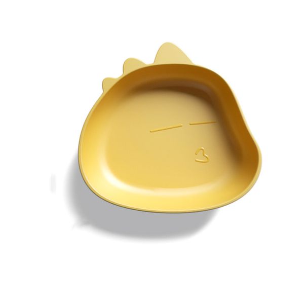 iKids - Cute Animal Plate - Yellow