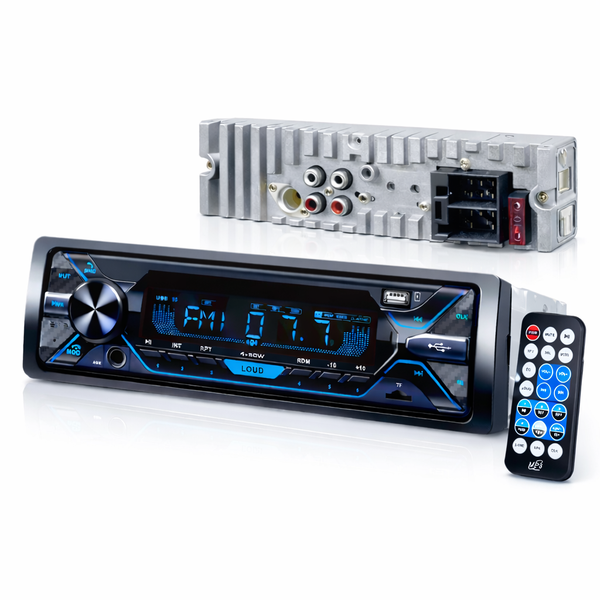 4-Channel Car MP3 Player with FM Radio &amp; USB/TF/AUX