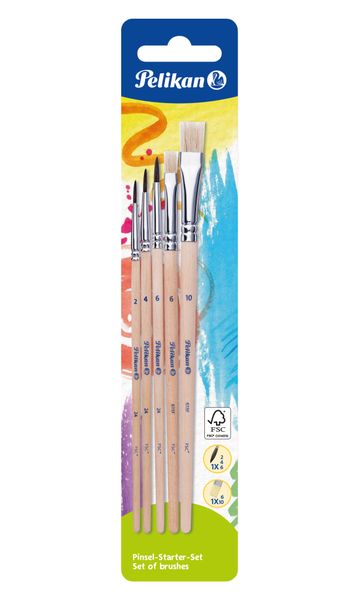 Pelikan Brushes starter-set PI/5/B 5pcs