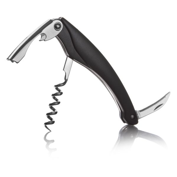 Vacu Vin Waiters Corkscrew Black