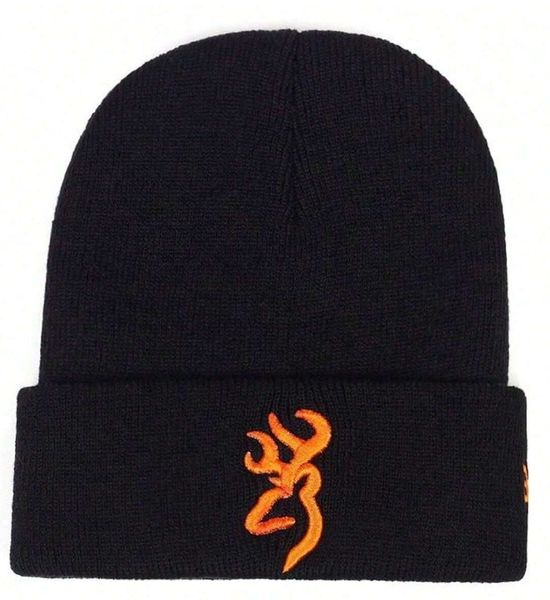 Browning Deer Embroidered Beanie for Men