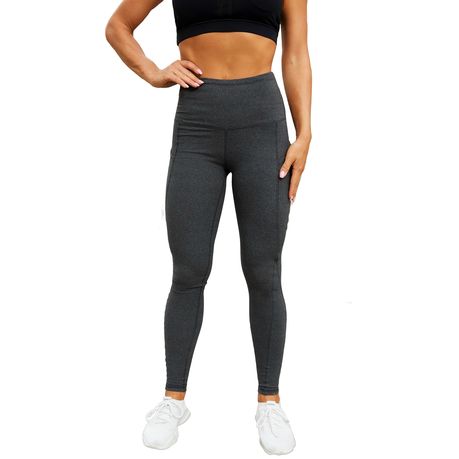 High Waisted Gray Leggings Non See Through Workout Yoga Pants, Shop Today.  Get it Tomorrow!