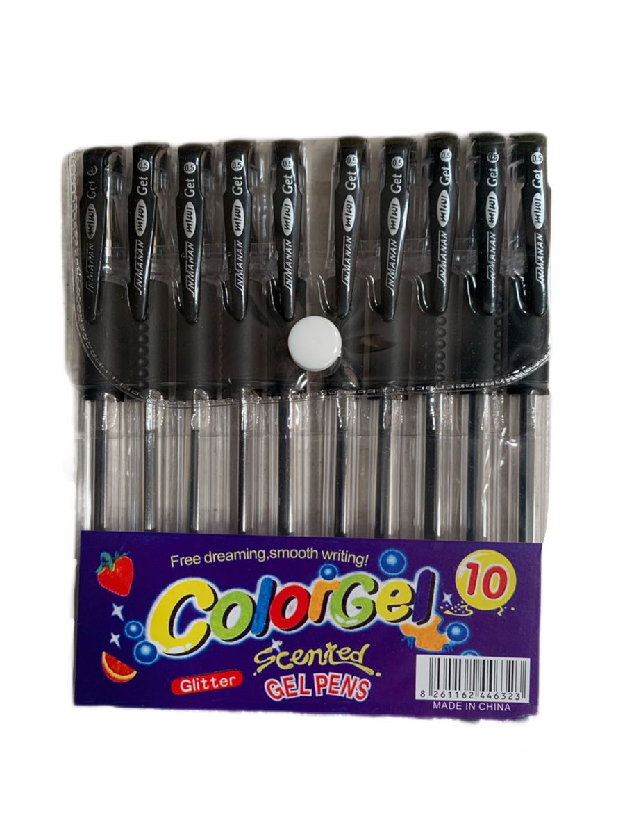 10 Pack Black Gel Pens | Shop Today. Get it Tomorrow! | takealot.com