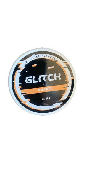 GLITCH mango 16mg nicotine pouches