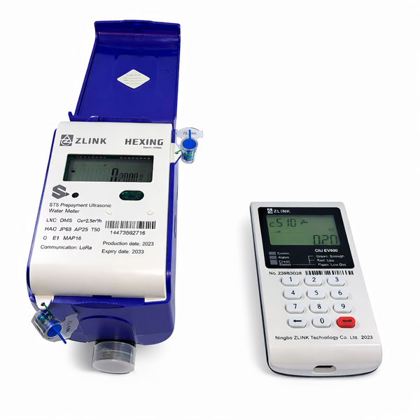 EDM Solutions ZLINK Prepaid Ultrasonic Smart Water Meter - DN15