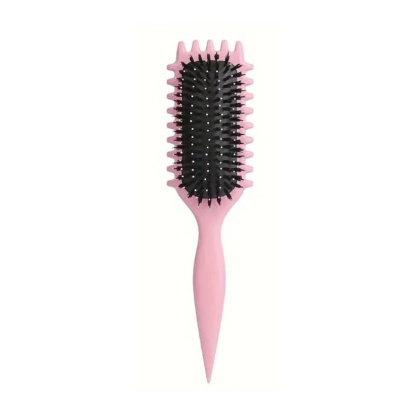Detangling Curl Styling Hairbrush - Pink