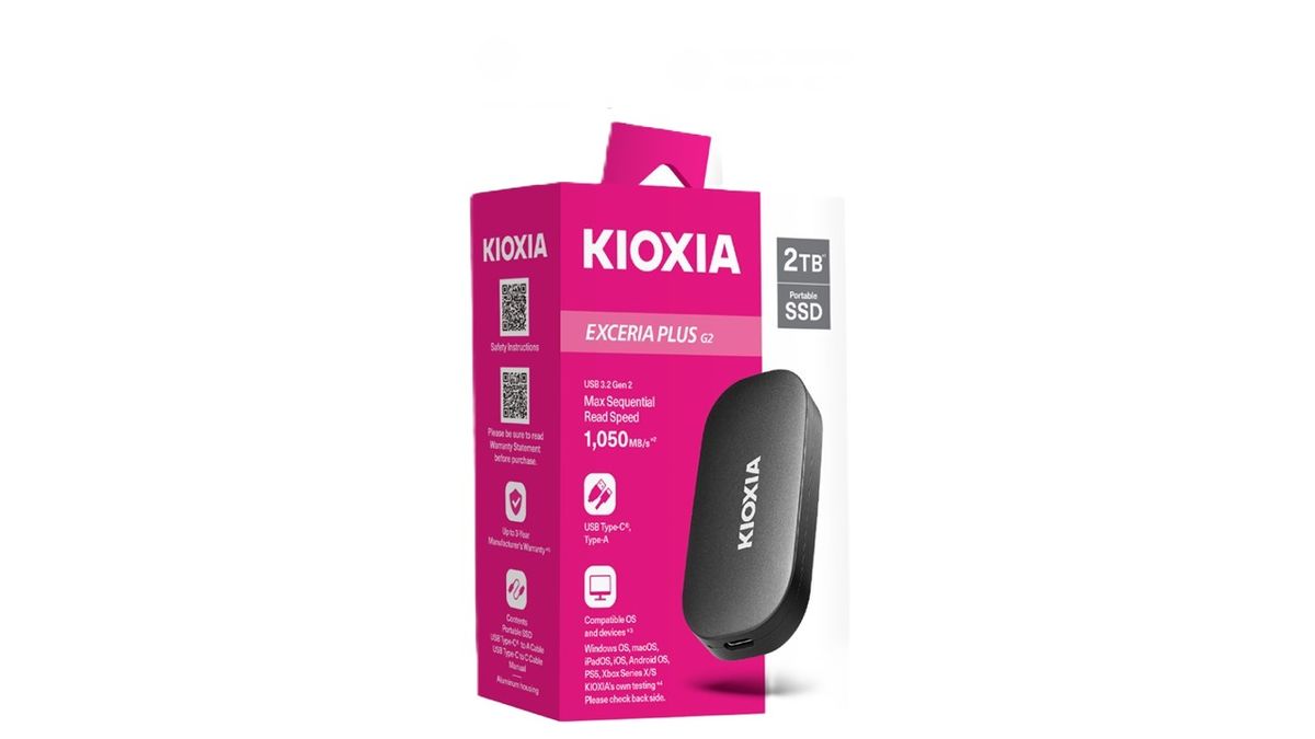 Kioxia Exceria Plus G2 Portable SSD - 2TB | Shop Today. Get it