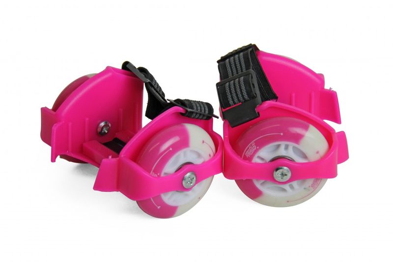 Whirlwind Flashing Light PU Wheel Pink