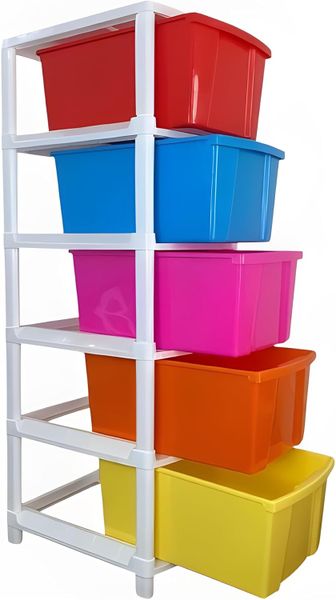 Sulfar 5XXL Plastic Modular Drawer System for Home, Office, Hospital