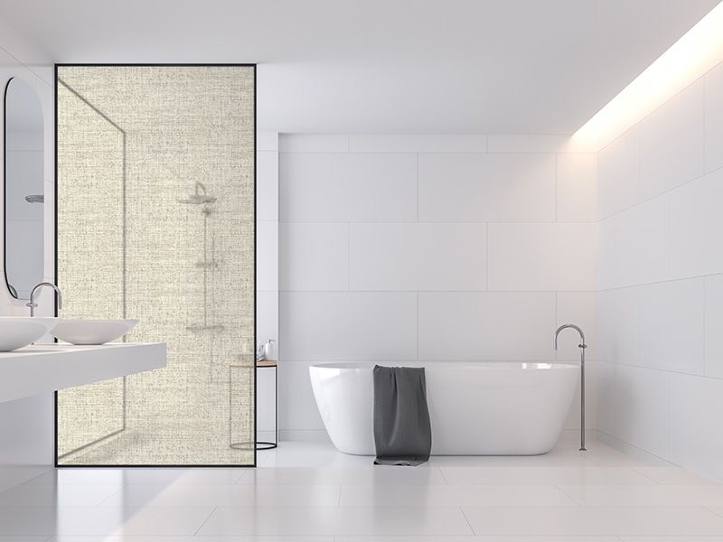 Robin Sprong Frosted Vinyl Sticker For Your Shower Glass - Duo Oats