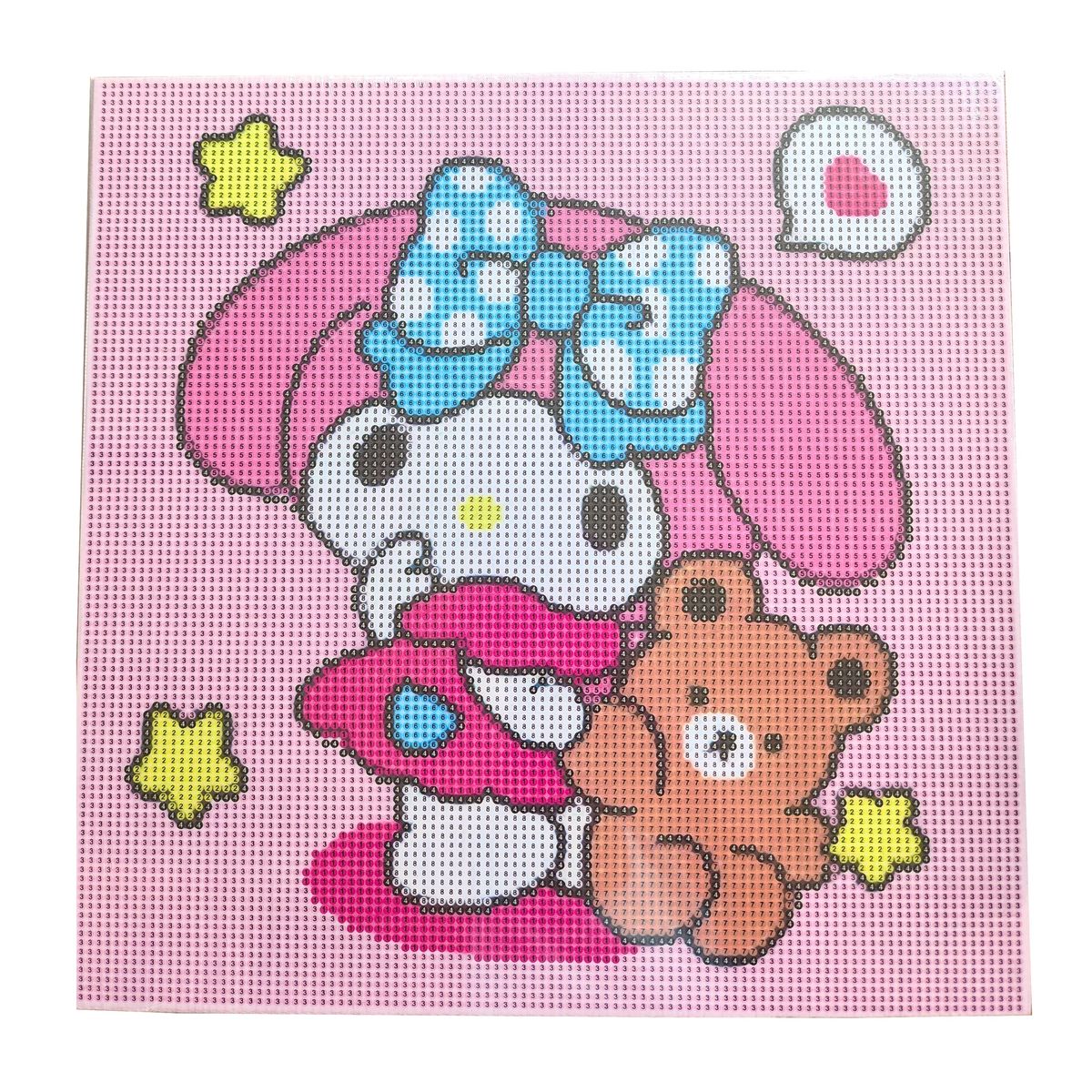 DIY Diamond Dot Art Painting Art Crafts Kit - My Melody with Teddy ...