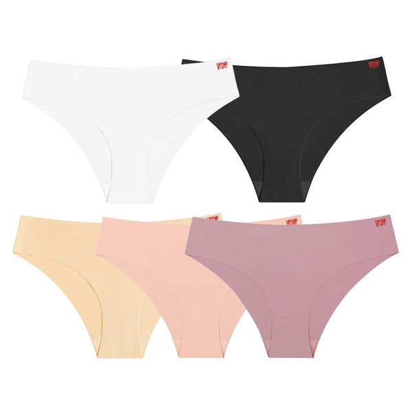 VSP Women's - 5 Pack Everyday Ice Silk Bikini Briefs