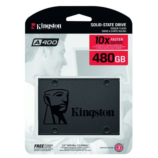 Kingston 480GB A400 Sata3 2.5 SSD