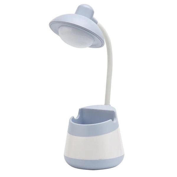 Portable Rechargeable LED Table Lamp Pen Holder Study Lamp