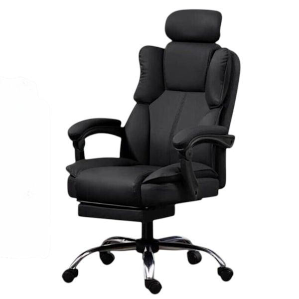 Ergonomic Reclining Office Chair with Footrest