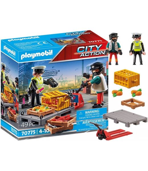 Playmobil-Customs Check-49Pcs