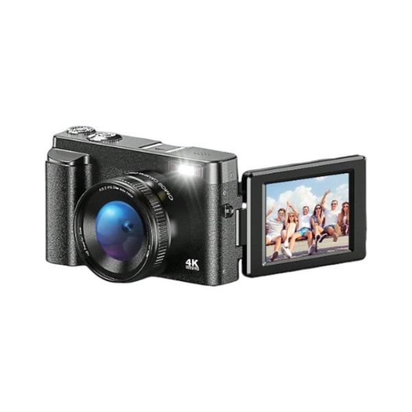 Ultra HD Digital Camera With Advanced Autofocus Technology - Black
