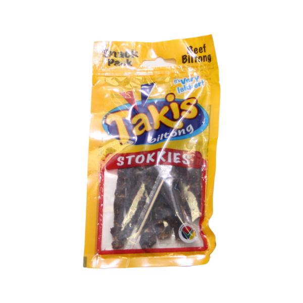 Takis Biltong Snack Pack - Stokkies - 20 x 40g - Bulk Pack