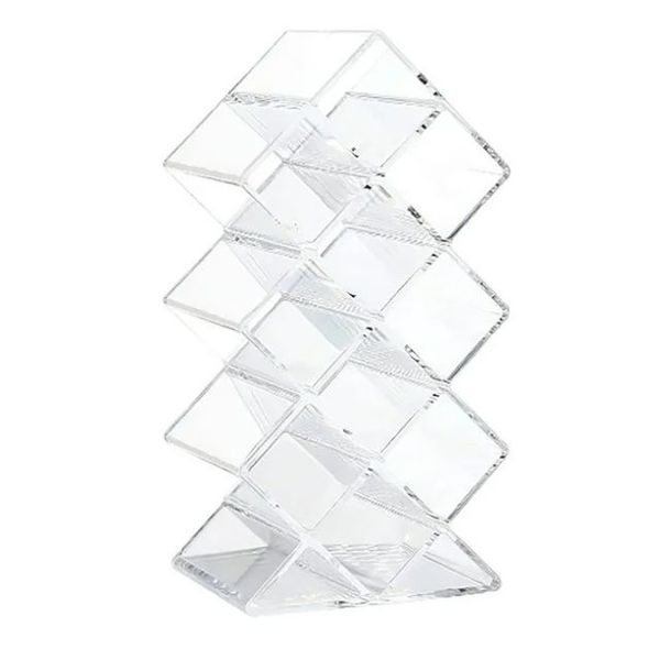 16-Grid Cosmetics Storage Rack: Multi-Use Stand