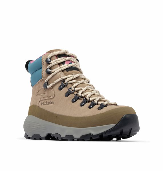 Columbia Women's Newton Alpine Pt Wet Sand Rosette Boots
