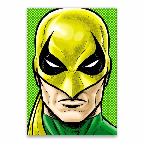 Iron Fist Portrait Poster - A1