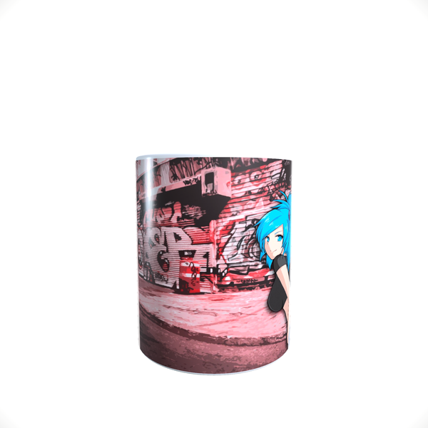 Anime - Street Graffiti - Coffee Mug