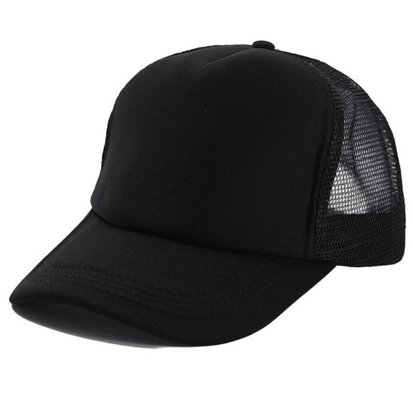 Summer Baseball Cap - Breathable Half Mesh Visor for Sun Protection