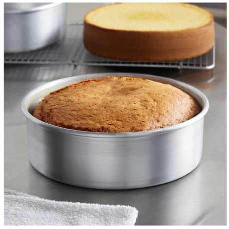 Home Kitchen Heavy Duty Round Aluminium Baking and Moulding Cake Pans 2 Set 25cm and 30cm Shop Today. Get it Tomorrow takealot