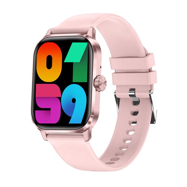 Pink ZW9 Max Smartwatch,Bluetooth,Health Monitoring,IP68Waterproof