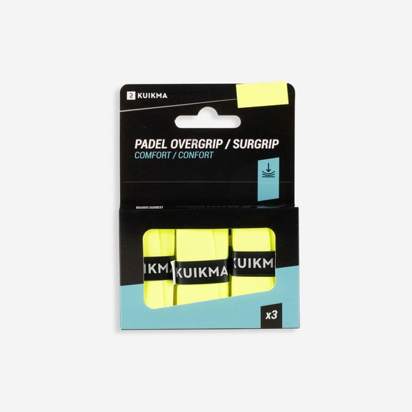Kuikma Padel Overgrip Comfort Tri-Pack