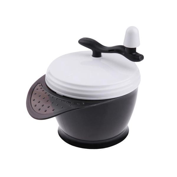 Salon Manual Hair Color Mixing Plastic Bowl Hair Dye Cream Mixer