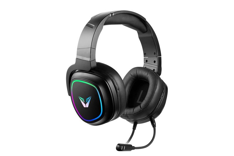 VX Gaming Thunder Series Wired RGB Gaming Headset with Boom Mic