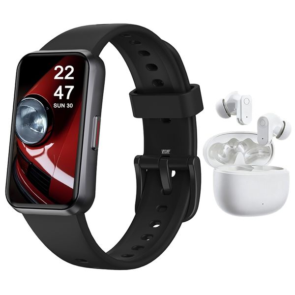 Smart Watch with Wireless Earbuds - Fitness Tracking &amp; Smart Notifications