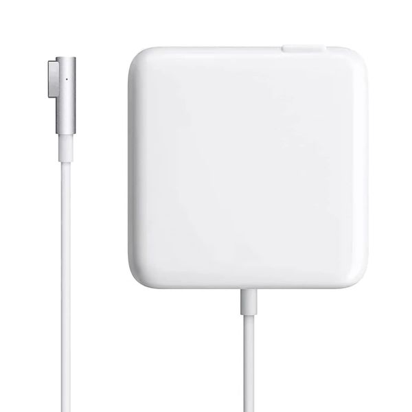 60W Replacement Charger Compatible With Macbook (L-Shape) Magsafe by GEDGET P White