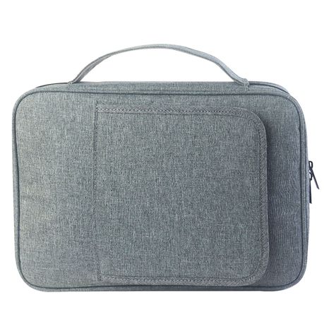 Bible Case Carrying Church Bag,Book Protect Bag with Handle Zipper&Pockets. Image