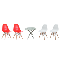 Christmas Themed 5 Piece Table and Chair Set