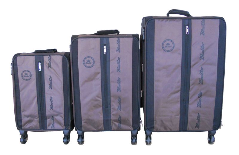 Trolley 3 Piece Travel Luggage Spinner - Rainproof Silk