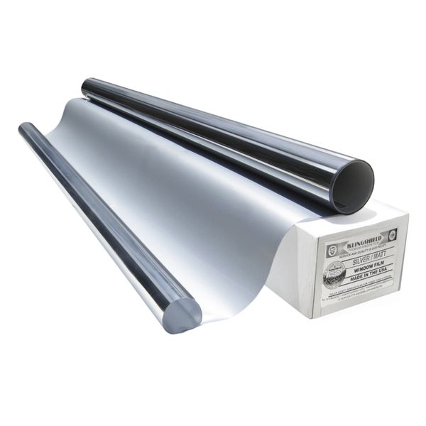Klingshield Silver Matt Window Film - 1.5m x 5m