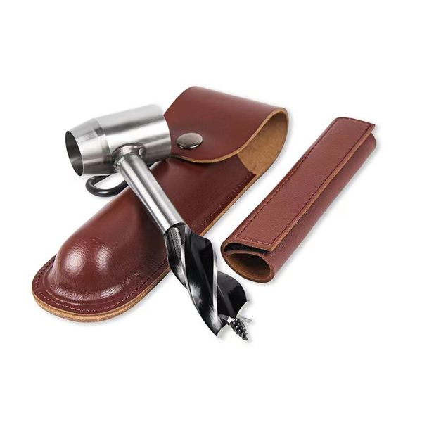 Bushcraft Survival Tool, Scotch Eye Auger Drill and Hand Hole Maker
