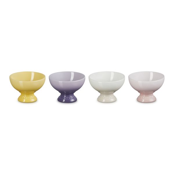 Le Creuset Sorbet Set of 4 Ice Cream Cups - Sorbet (Size: 11.5cm)