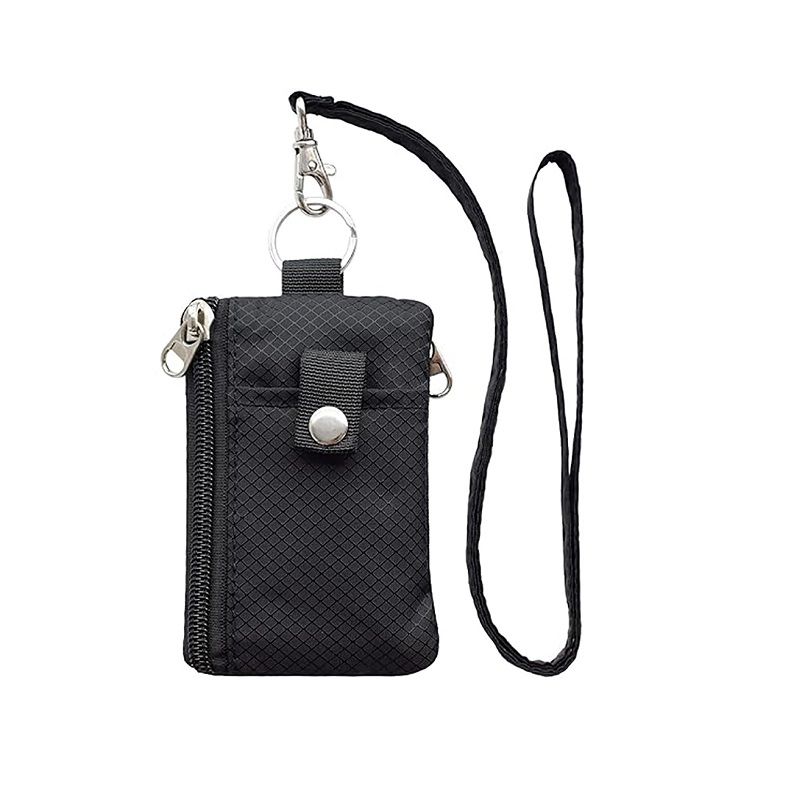 Small Lanyard Anti-RFID Wallet