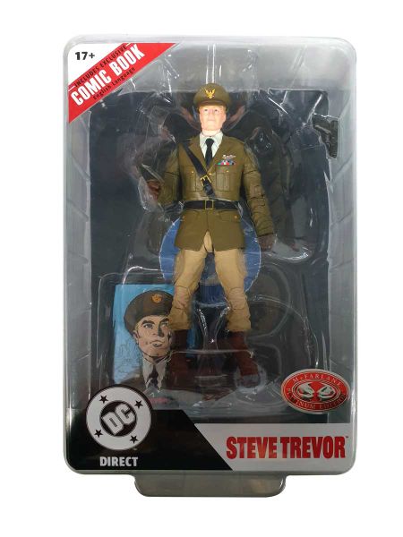 McFarlane DC Direct 17cm With Comic Steve Trevor