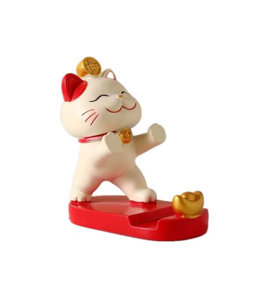 Lucky Cat 3-in-1 Desktop Phone Holder and Tablet Holder