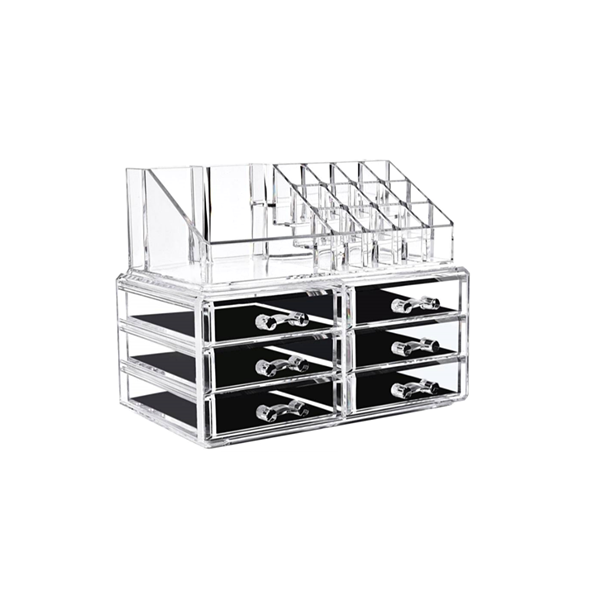 6 Drawers For Jewellery Cosmetics Makeup Box