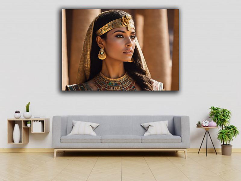 Egyptian goddess Canvas Wall Art - 0059