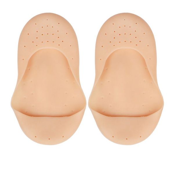 Smiling Foot Anti Crack Full Length Silicone Protector Moisturizing Socks