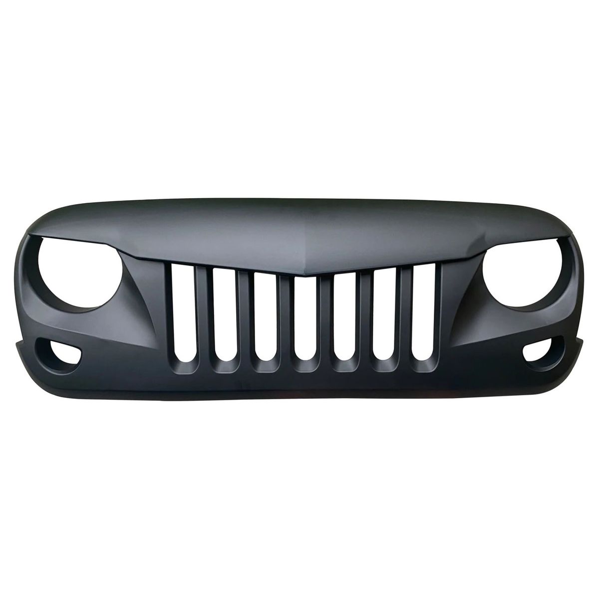 Jeep Wrangler Matt Black “Angry Bird” Grille Kit | Buy Online in South  Africa 